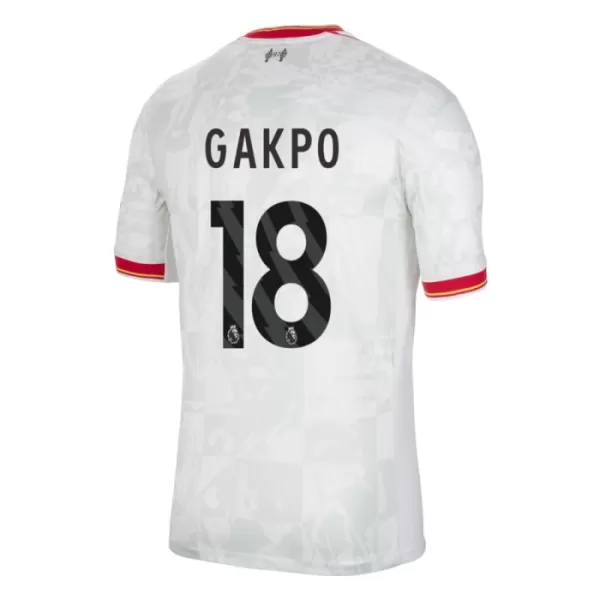 Camiseta Liverpool Cody Gakpo 18 Hombre 3ª Equipación 24/25