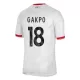 Camiseta Liverpool Cody Gakpo 18 Niños 3ª Equipación 24/25