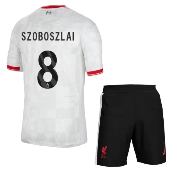 Camiseta Liverpool Szoboszlai 8 Niños 3ª Equipación 24/25