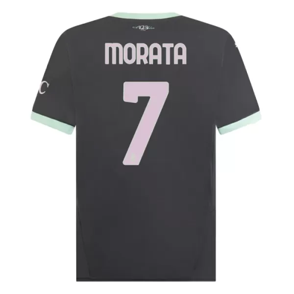 Camiseta AC Milan Alvaro Morata 7 Hombre 3ª Equipación 24/25