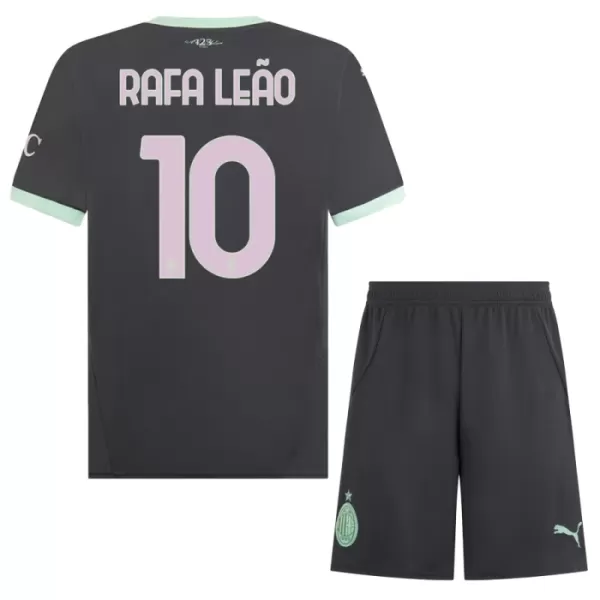 Camiseta AC Milan Rafael Leão 10 Niños 3ª Equipación 24/25