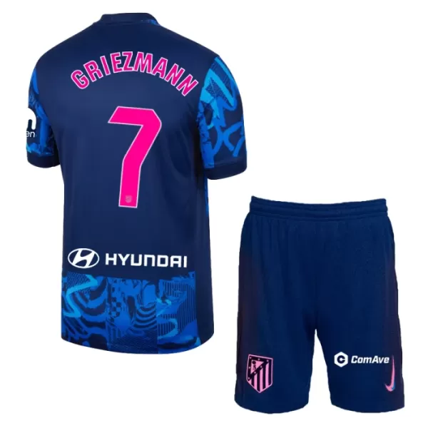 Camiseta Atlético Madrid Antoine Griezmann 7 Niños 3ª Equipación 24/25