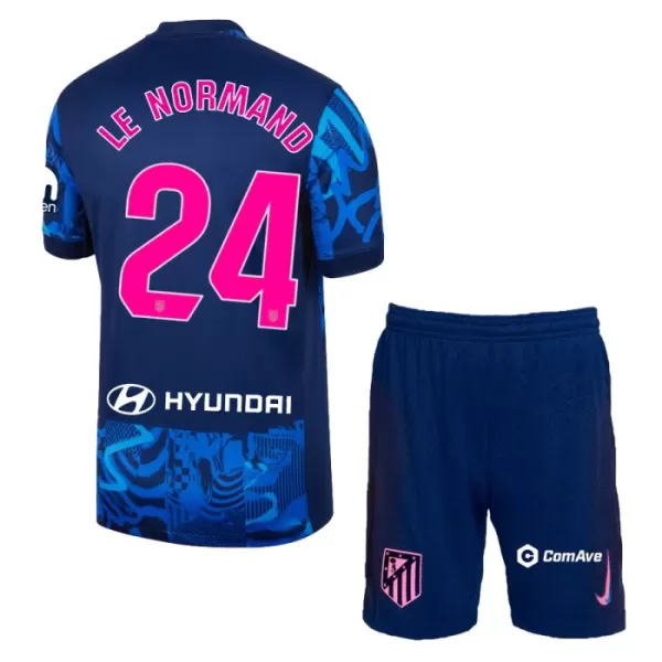 Camiseta Atlético Madrid Le Normand 24 Niños 3ª Equipación 24/25