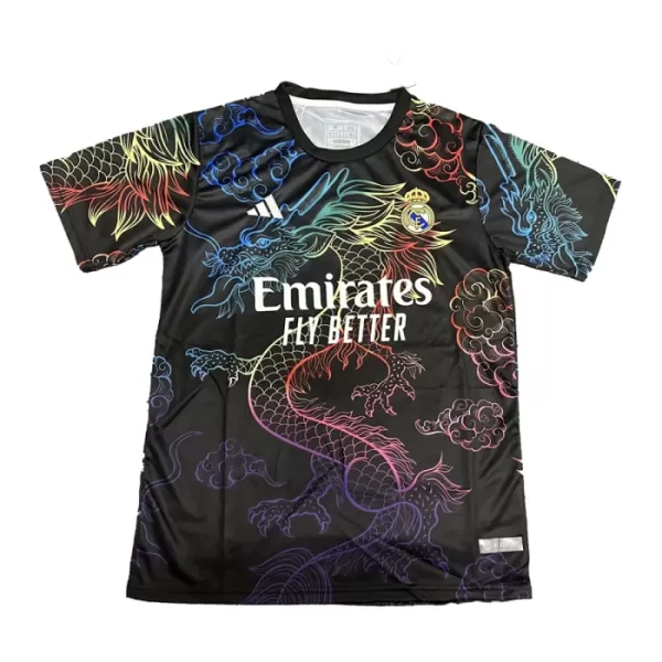 Camiseta Real Madrid Hombre Dragón 24/25 Negro