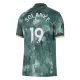 Camiseta Tottenham Hotspur Solanke 19 Hombre 3ª Equipación 24/25