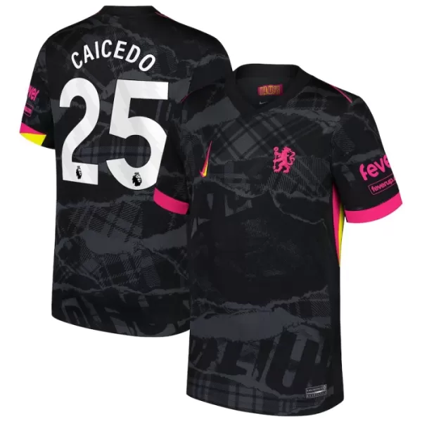 Camiseta Chelsea Moisés Caicedo 25 Hombre 3ª Equipación 24/25