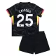 Camiseta Chelsea Moisés Caicedo 25 Niños 3ª Equipación 24/25