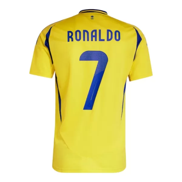 Camiseta Al-Nassr FC Cristiano Ronaldo 7 Niños 1ª Equipación 24/25