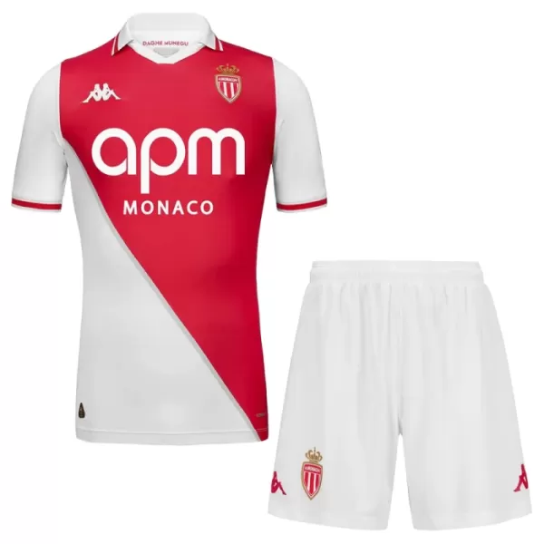 Camiseta AS Monaco Niños 1ª Equipación 24/25