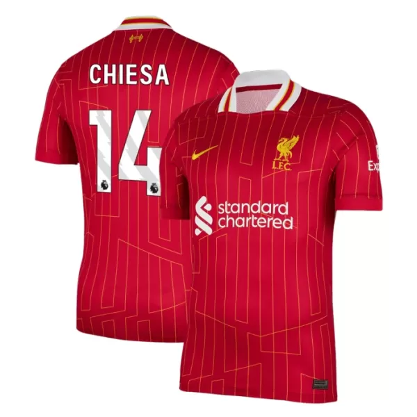 Camiseta Liverpool Federico Chiesa 14 Hombre 1ª Equipación 24/25