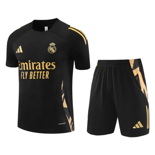 Camiseta Real Madrid Pre-Match Niños 24/25 Negro