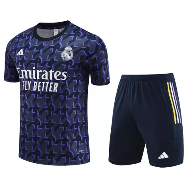 Camiseta Real Madrid Pre-Match Niños 24/25 Púrpura