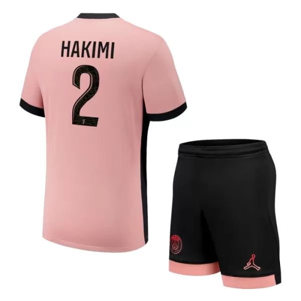 Camiseta Paris Saint-Germain Achraf Hakimi 2 Niños 3ª Equipación 24/25