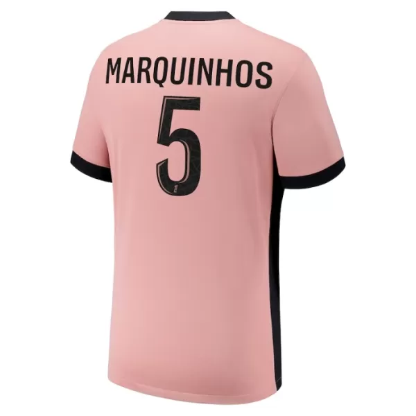 Camiseta Paris Saint-Germain Marquinhos 5 Hombre 3ª Equipación 24/25