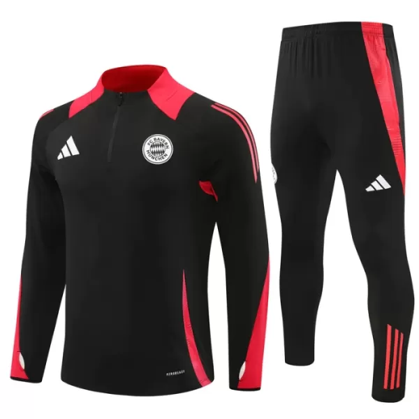 Conjunto de sudadera de entrenamiento Bayern Múnich Hombre 24/25 Negro