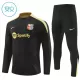 Conjunto de sudadera de entrenamiento FC Barcelona Niños 24/25 Negro