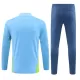 Conjunto de sudadera de entrenamiento Manchester City Hombre 24/25 Azul