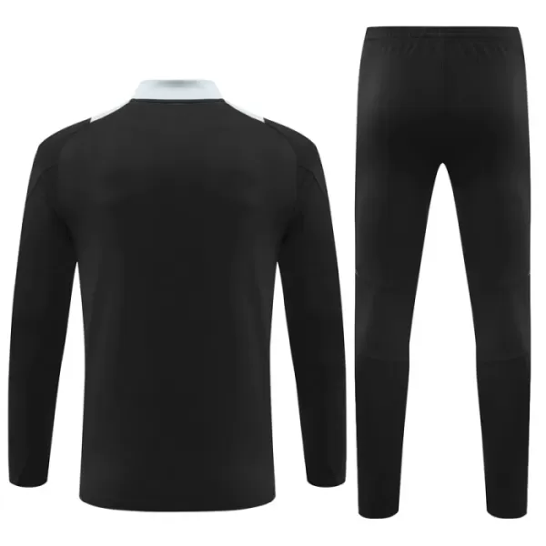 Conjunto de sudadera de entrenamiento Manchester United Hombre 24/25 Negro