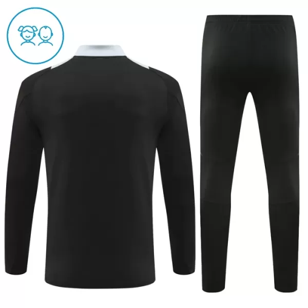 Conjunto de sudadera de entrenamiento Manchester United Niños 24/25 Negro