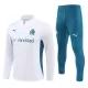 Conjunto de sudadera de entrenamiento Olympique de Marseille Hombre 24/25 Blanco