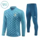 Conjunto de sudadera de entrenamiento Olympique de Marseille Niños 24/25 Azul