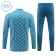 Conjunto de sudadera de entrenamiento Olympique de Marseille Niños 24/25 Azul