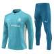 Conjunto de sudadera de entrenamiento Olympique de Marseille Teal Version Hombre 24/25