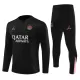 Conjunto de sudadera de entrenamiento Paris Saint-Germain Hombre 24/25 Negro