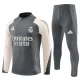 Conjunto de sudadera de entrenamiento Real Madrid Hombre 24/25 Gris