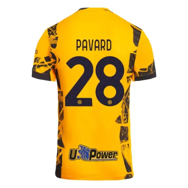 Camiseta Inter de Milán Benjamin Pavard 28 Hombre 3ª Equipación 24/25