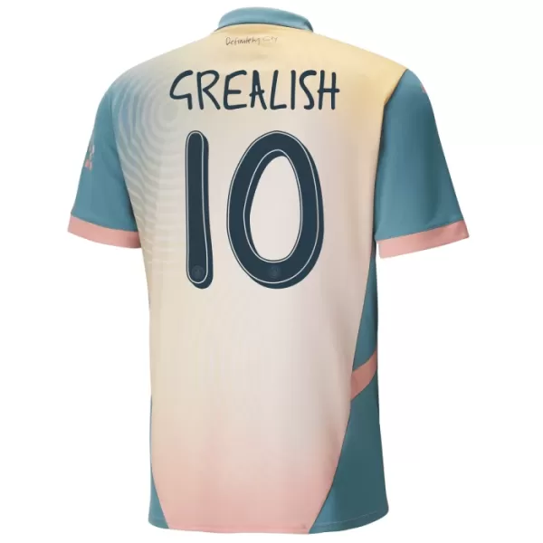 Camiseta Manchester City Jack Grealish 10 Hombre 4ª Equipación 24/25