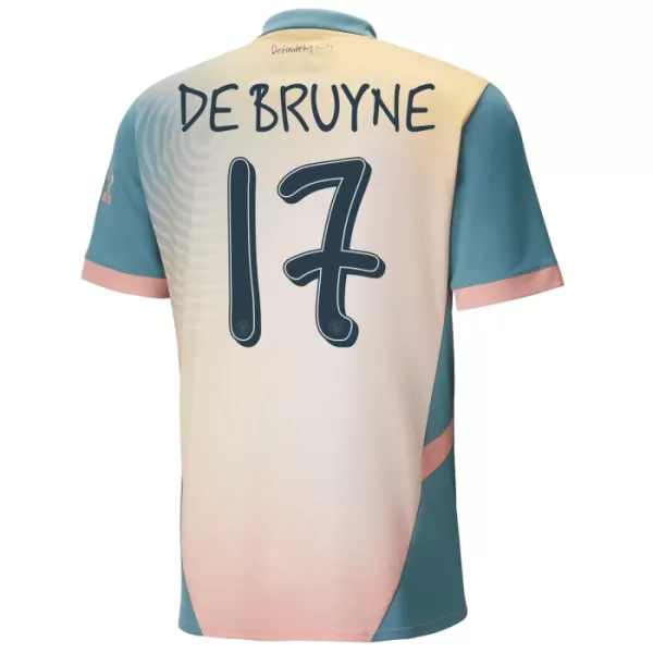 Camiseta Manchester City Kevin De Bruyne 17 Hombre 4ª Equipación 24/25