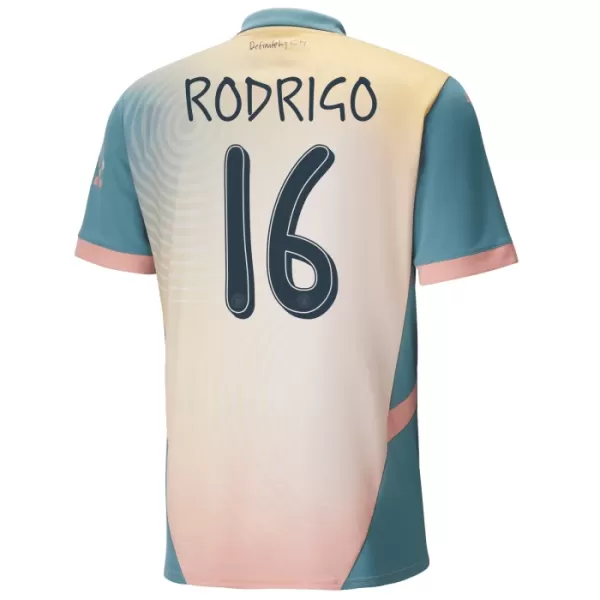 Camiseta Manchester City Rodrigo Hernández 16 Hombre 4ª Equipación 24/25