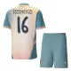 Camiseta Manchester City Rodrigo Hernández 16 Niños 4ª Equipación 24/25