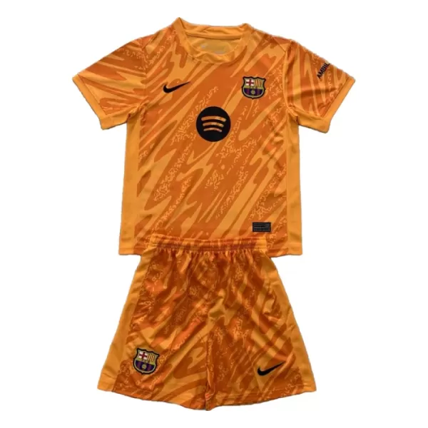 Camiseta Portero FC Barcelona Niños 24/25 Naranja