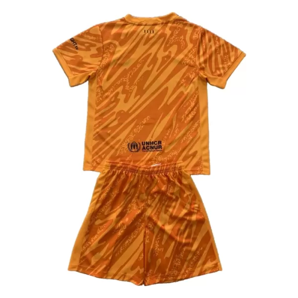 Camiseta Portero FC Barcelona Niños 24/25 Naranja