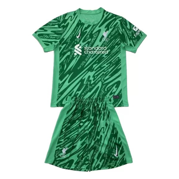 Camiseta Portero Liverpool Niños 24/25 Verde