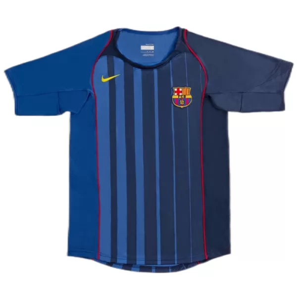 Camiseta FC Barcelona 2004-05 Hombre 2ª Equipación Retro