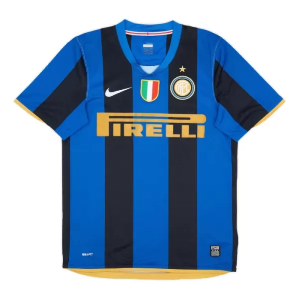 Camiseta Inter de Milán 2008-09 Hombre 1ª Equipación Retro