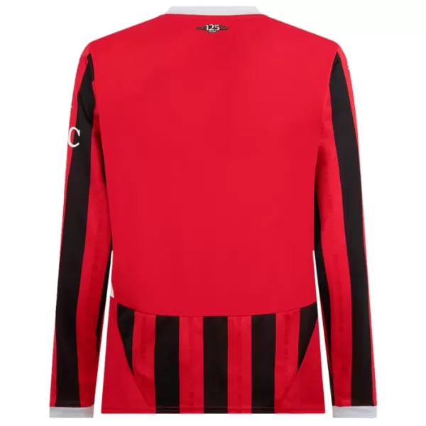 Camiseta AC Milan Hombre 1ª Equipación 24/25 Manga Larga