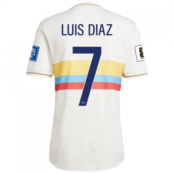 Camiseta Colombia Luis Díaz 7 Hombre Aniversario 2024