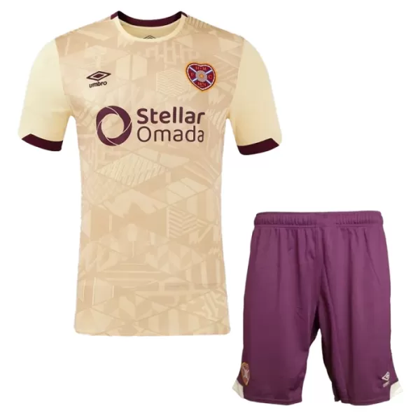 Camiseta Heart of Midlothian Niños 2ª Equipación 24/25