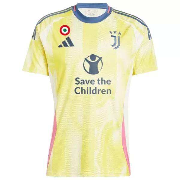 Camiseta Juventus SaveChildren Hombre 2ª Equipación 24/25