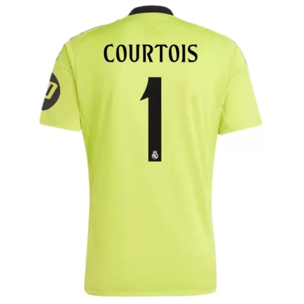 Camiseta Portero Real Madrid Thibaut Courtois 1 Hombre 3ª Equipación 24/25