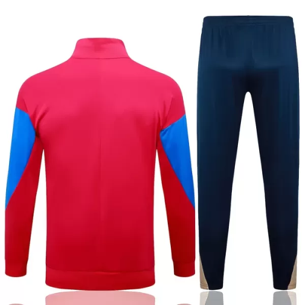 Conjunto De Chaqueta De Entrenamiento FC Barcelona Hombre 24/25 Rojo