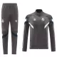 Conjunto De Chaqueta De Entrenamiento Real Madrid Hombre 24/25 Gris