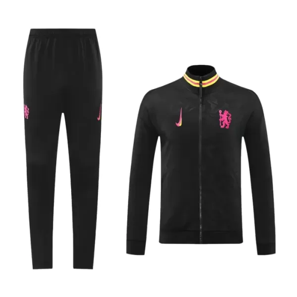 Conjunto De Chaqueta De Entrenamiento Chelsea Hombre 24/25 Negro