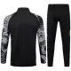 Conjunto De Chaqueta De Entrenamiento Real Madrid Hombre Dragón 24/25 Negro