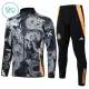 Conjunto De Chaqueta De Entrenamiento Real Madrid Niños Dragón 24/25 Negro