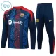 Conjunto de sudadera de entrenamiento FC Barcelona Niños 24/25 Navy